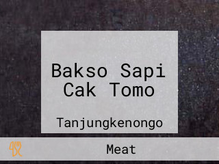 Bakso Sapi Cak Tomo