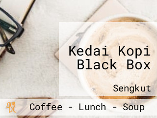 Kedai Kopi Black Box