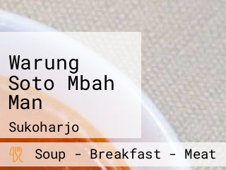 Warung Soto Mbah Man