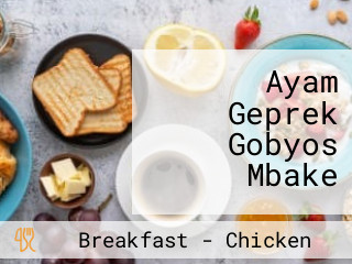 Ayam Geprek Gobyos Mbake