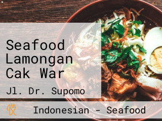 Seafood Lamongan Cak War