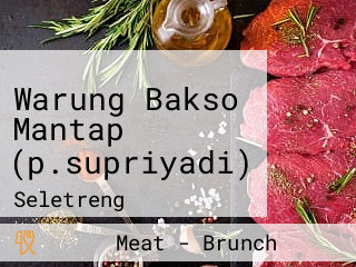 Warung Bakso Mantap (p.supriyadi)