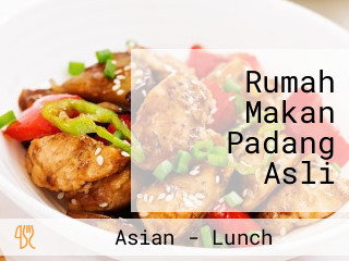 Rumah Makan Padang Asli