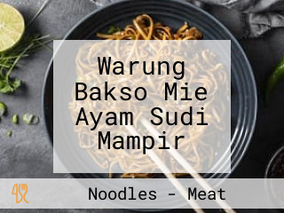 Warung Bakso Mie Ayam Sudi Mampir