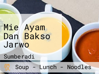 Mie Ayam Dan Bakso Jarwo