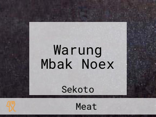 Warung Mbak Noex