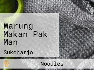 Warung Makan Pak Man