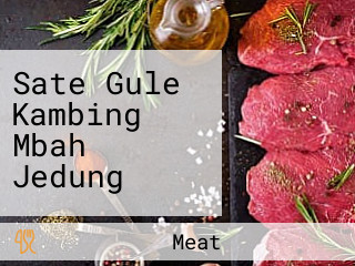 Sate Gule Kambing Mbah Jedung