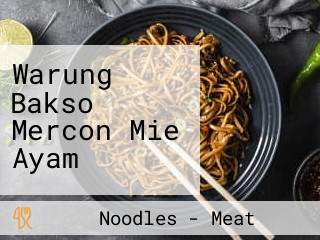 Warung Bakso Mercon Mie Ayam