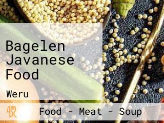 Bagelen Javanese Food