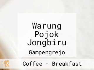 Warung Pojok Jongbiru