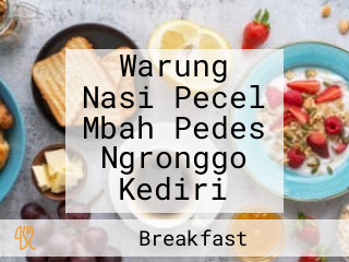 Warung Nasi Pecel Mbah Pedes Ngronggo Kediri