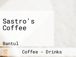 Sastro's Coffee ꦱꦱ꧀ꦠꦿꦺꦴꦏꦺꦴꦥꦶ