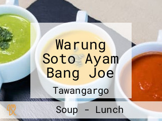 Warung Soto Ayam Bang Joe