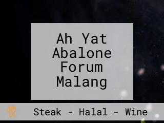 Ah Yat Abalone Forum Malang