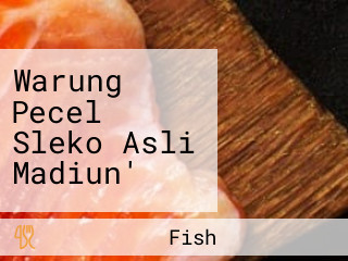 Warung Pecel Sleko Asli Madiun'