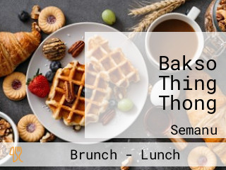 Bakso Thing Thong