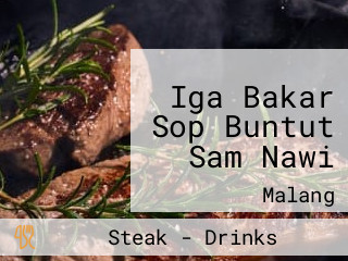 Iga Bakar Sop Buntut Sam Nawi