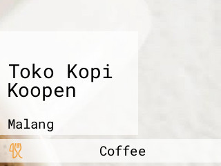 Toko Kopi Koopen