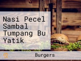 Nasi Pecel Sambal Tumpang Bu Yatik