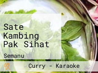 Sate Kambing Pak Sihat