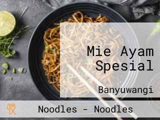 Mie Ayam Spesial