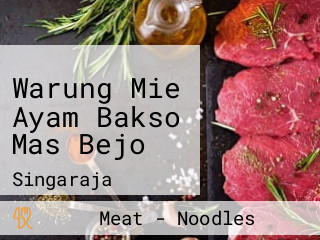 Warung Mie Ayam Bakso Mas Bejo