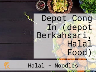 Depot Cong In (depot Berkahsari, Halal Food)