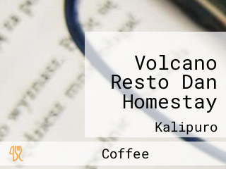 Volcano Resto Dan Homestay