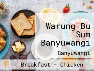 Warung Bu Sum Banyuwangi