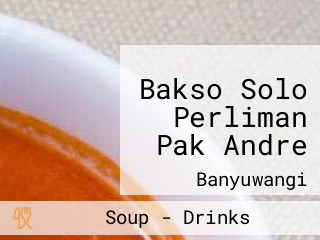 Bakso Solo Perliman Pak Andre