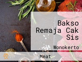 Bakso Remaja Cak Sis