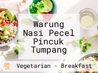 Warung Nasi Pecel Pincuk Tumpang Pak Sugiono