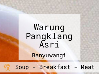 Warung Pangklang Asri