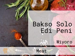 Bakso Solo Edi Peni