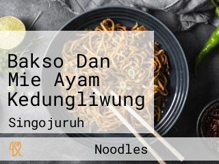 Bakso Dan Mie Ayam Kedungliwung