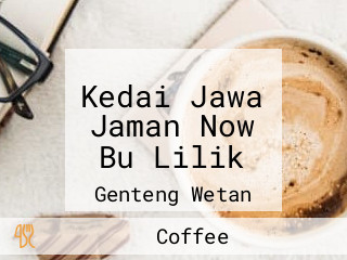 Kedai Jawa Jaman Now Bu Lilik