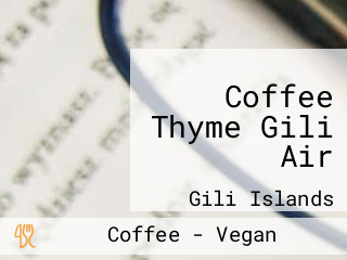 Coffee Thyme Gili Air