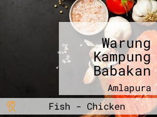 Warung Kampung Babakan