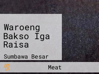 Waroeng Bakso Iga Raisa