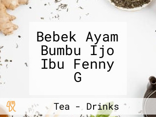 Bebek Ayam Bumbu Ijo Ibu Fenny G