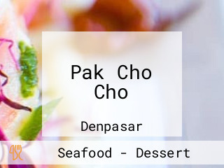 Pak Cho Cho