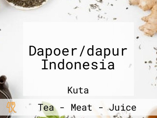 Dapoer/dapur Indonesia