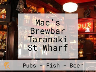 Mac's Brewbar Taranaki St Wharf