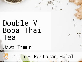 Double V Boba Thai Tea