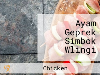 Ayam Geprek Simbok Wlingi