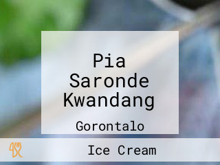 Pia Saronde Kwandang