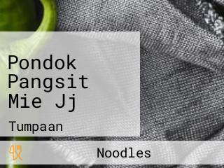 Pondok Pangsit Mie Jj