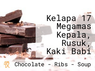 Kelapa 17 Megamas Kepala, Rusuk, Kaki Babi