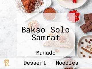 Bakso Solo Samrat